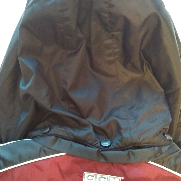SOLD CCM Boys Kids Youth Winter Coat Hockey Size Large - Picture 6 of 8
